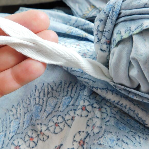 LRL Ralph Lauren Karina Paisley 3P king duvet cover shams set 100% Cotton Blue - Picture 8 of 9